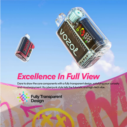 Vozol Vista 20000 Puff Disposable Vape - Blue Razz Ice - 50mg