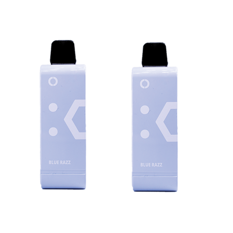 Elf Bar 9000 Puffs Rechargeable Pod 50mg - Blue Razz - 2 Pack