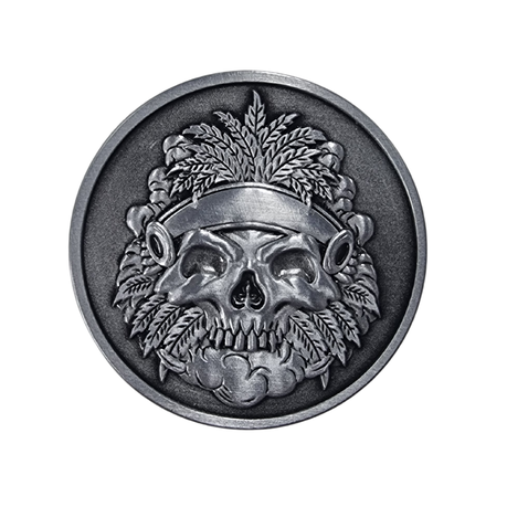 Herb Grinder - 4 Piece Medium Grinder - Mushroom