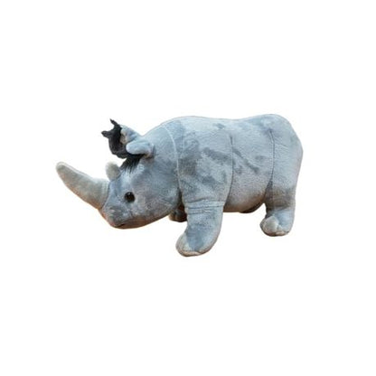 Soft Toy Rhino 17X35cm