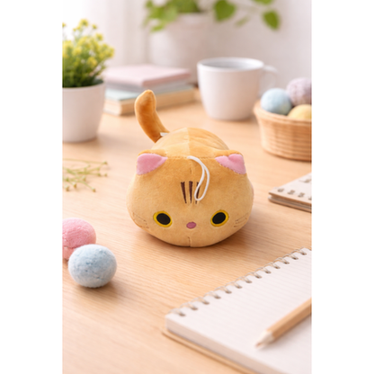 Soft Toy - 8" Cats - White