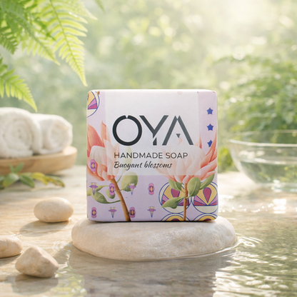 OYA - Homemade Soap - 50 Gram Bar - Buoyant Blossoms