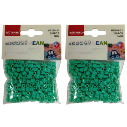 Motarro Puzzle Bean 350PC 5MM - 2 Pack - Apple Green