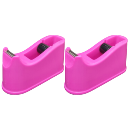 Motarro Tape Dispenser 192x73x86mm - Pink 2 Pack