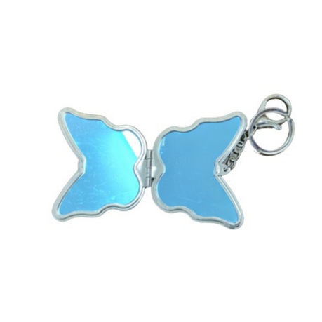 Cosmetic Mirror Butterfly Shape - 24 Pack