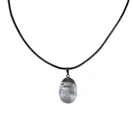 Earth Stone Collection - Polished Crystal Stone Necklace