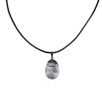Earth Stone Collection - Polished Crystal Stone Necklace