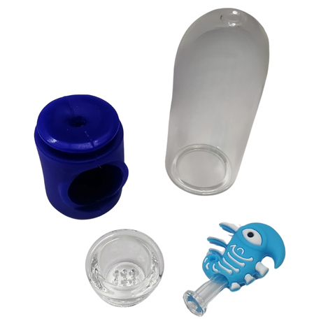 Silicone Rasta Pipe - Character in Glass - The Nightmare Before Christmas - Oogie Boogie