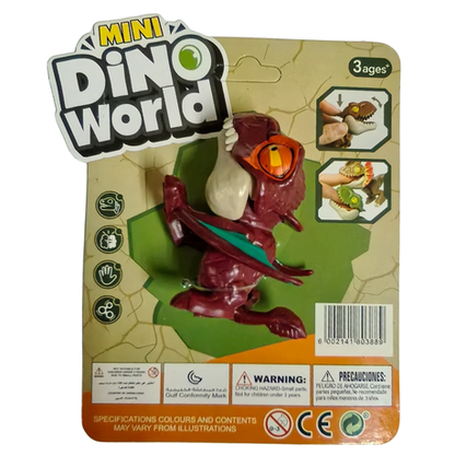 Mini Dino World - 5 Pack - Combo D