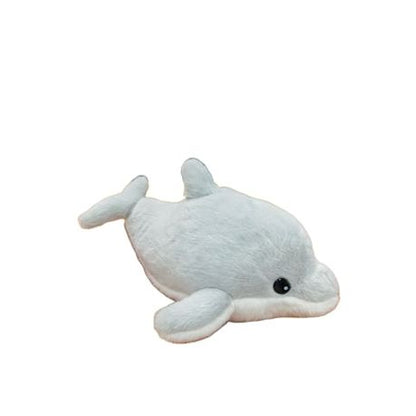 Soft Toy Grey Dolphin - 20cm