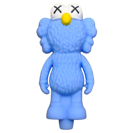 Silicone Rasta Pipe - Kaws Elmo - Green