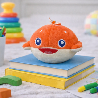 Soft Toy - 11cm Fish - Blue