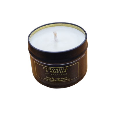Scented Soy Massage Candles - Citronella and Vanilla