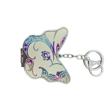 Cosmetic Mirror Butterfly Shape - 24 Pack