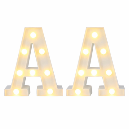 Motarro Led Letter Light 22cm - 2 Pack - White Letter Z