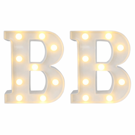 Motarro Led Letter Light 22cm - 2 Pack - White Letter Y