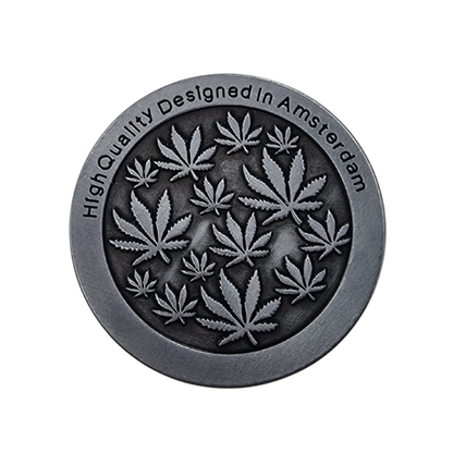 Herb Grinder - 4 Piece Medium Grinder - Skull