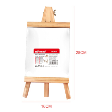 Motarro Tripod Whiteboard - 16x28cm