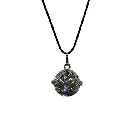 Earth Stone Collection - Crystal Locket Aventurine Stone Necklace