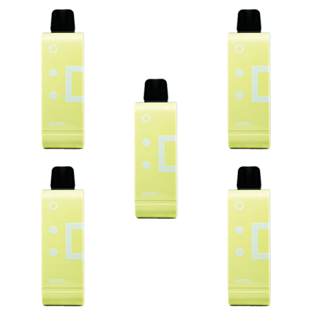 Elf Bar 9000 Puffs Rechargeable Pod 50mg - Mango - 5 Pack