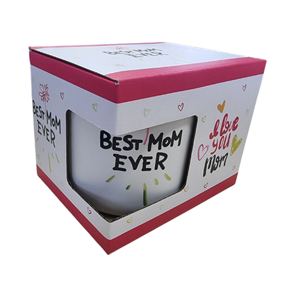 Ceramic Mug - Best Mom - I Love You Mom