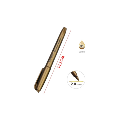 Motarro Metal Marker 2mm - Gold