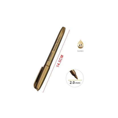 Motarro Metal Marker 2mm - Gold