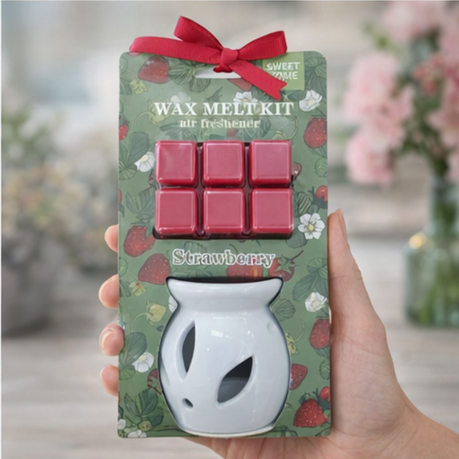 Wax Melt Burner Kit - Strawberry