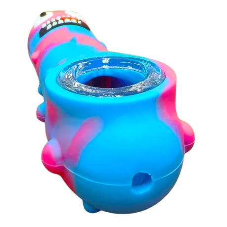 Silicone Rasta Pipe - Pickle Rick - Green