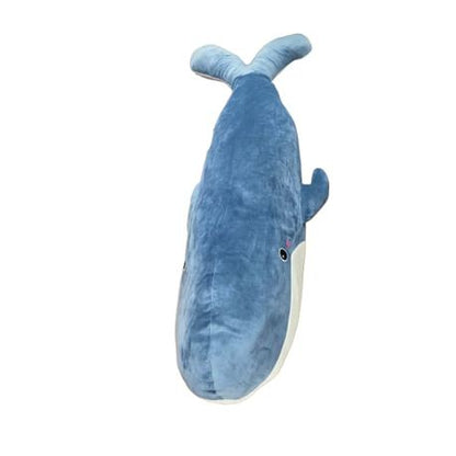 Soft Toy Whale - 80cm - Blue