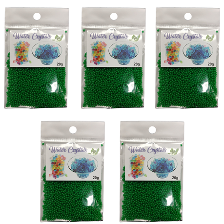 Growing Water Crystal Beads - 5 Pack - Red