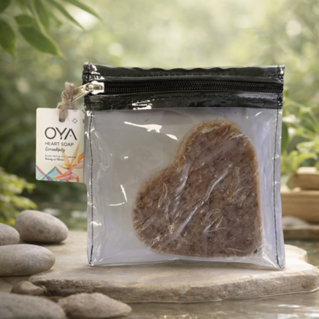 Oya Heart Soap Large - Serendipity 2 Pack