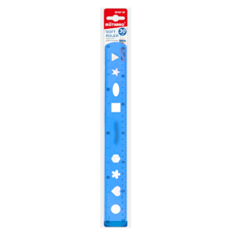 Motarro Soft Ruler 30cm - Pink