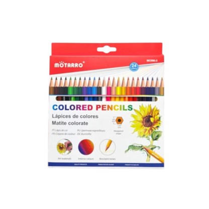 Motarro Colour Pencils 24 Colours