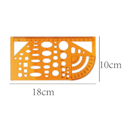 Motarro Orange Template - Assorted 18cm