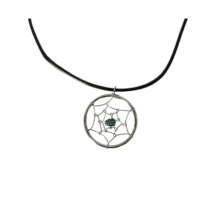 Earth Stone Collection - Dream Catcher Turquoise Stone Necklace