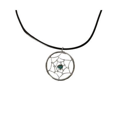 Earth Stone Collection - Dream Catcher Turquoise Stone Necklace