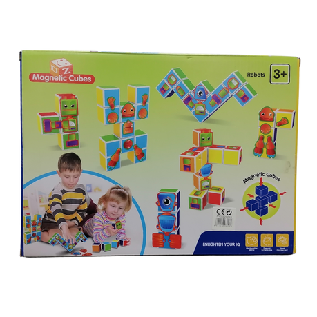 Magnetic Cubes 11 Pieces Set