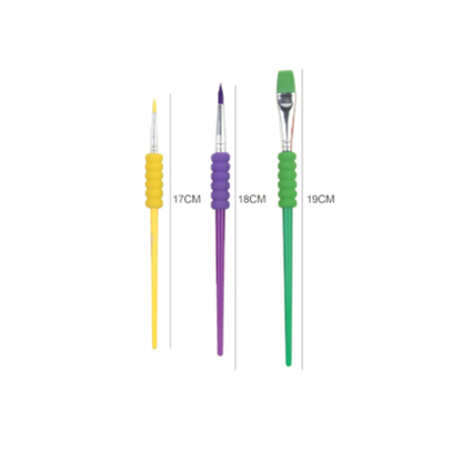 Motarro Kids Paintbrush - Set Of 3 - Detail