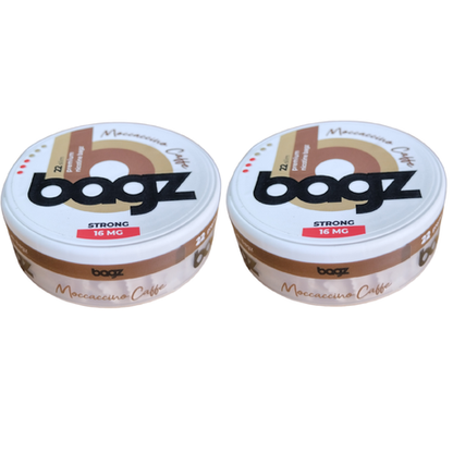 Bagz - Nicotine Pouch Moccaccino Caffe 16 MG - 2 Pack