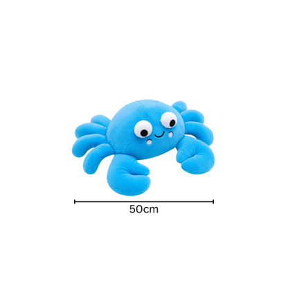 Soft Toy - Cute Crab - 50cm - Blue