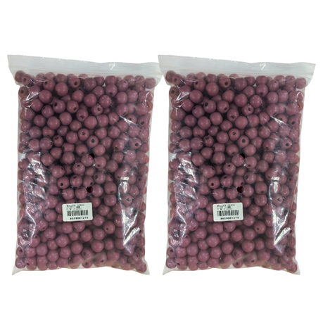 Wooden Beads Assorted +-500g 14mm - 2 Pack