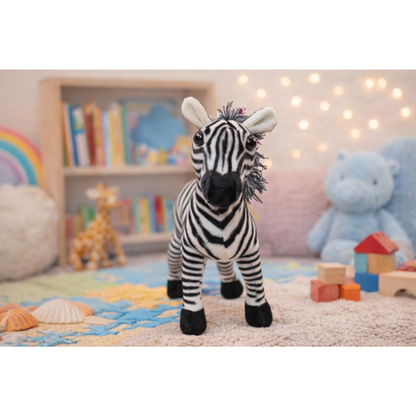 Soft Toy - 30cm Zebra