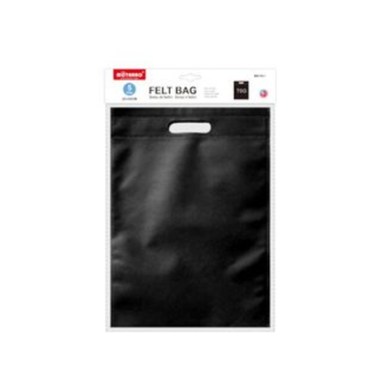Motarro Felt Bag 25x30cm 70g - 5PCS - Black