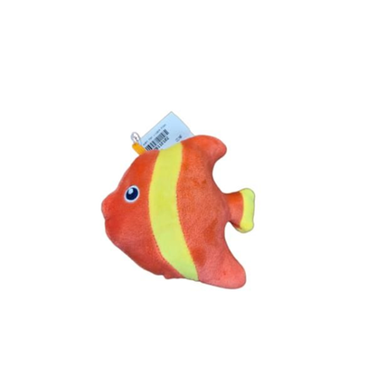 Soft Toy - 12cm Fish - Orange