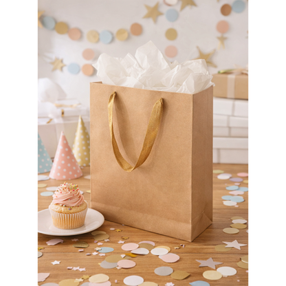 Boutique Bag- Natural 28×20×9.5cm