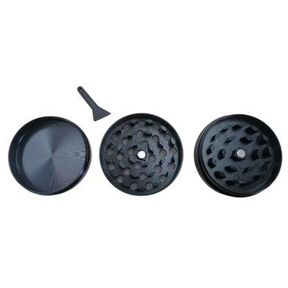 Herb Grinder 3 Piece Aluminum 50 x 36mm - Hypnotic