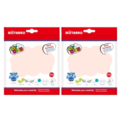 Motarro Air Clay 60g - Orange 2 Pack