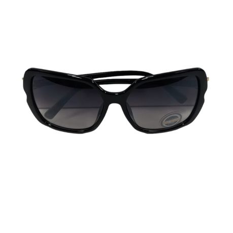 Solar X Oversized Sunglasses with Gradient Lens UV400 - Brown