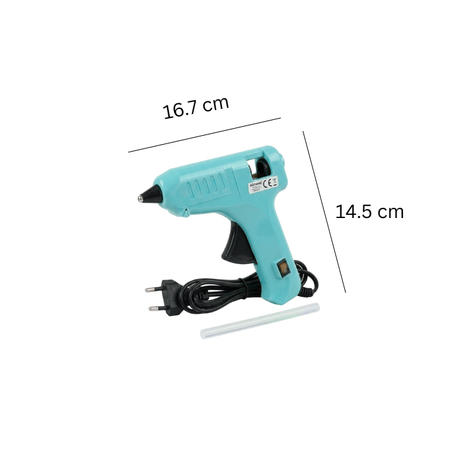 Motarro Hot Glue Gun - 11-11.2mm Craft Glue Gun | Art and Crafts - Blue